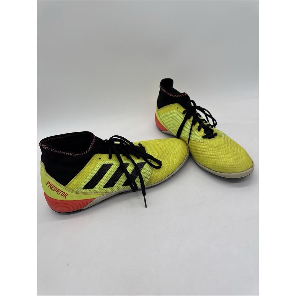 Adidas Predator Tango 18.3 TF Soccer Cleats Men 9.5 Yellow Black DB2134 Turf